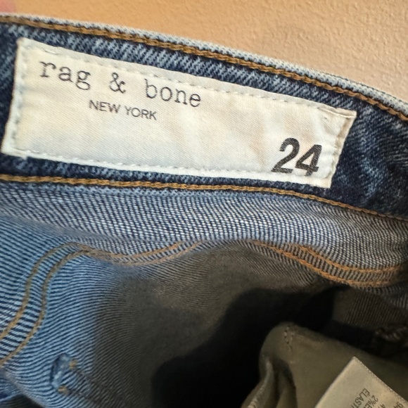 rag & bone  Cate Mid-Rise Ankle Skinny Jeans size 24 - Picture 8 of 11